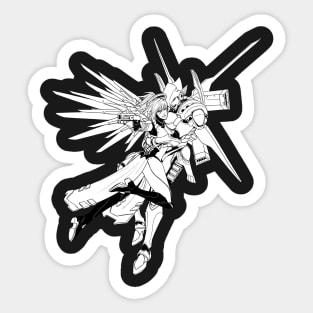 Pharmercy (Lineart Version) Sticker